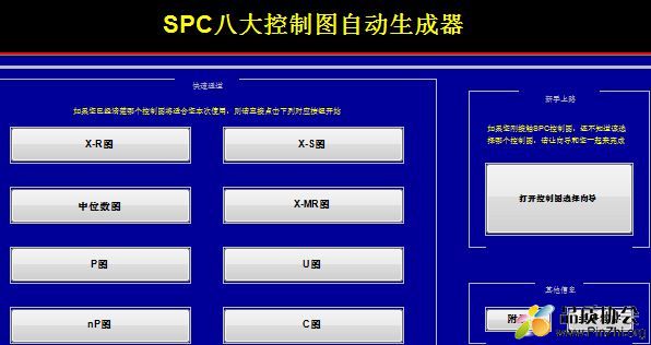 SPC八大控制图自动生成表