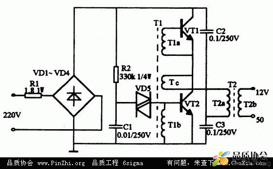 电子变压器原理图：电子变压器的工作原理和作用