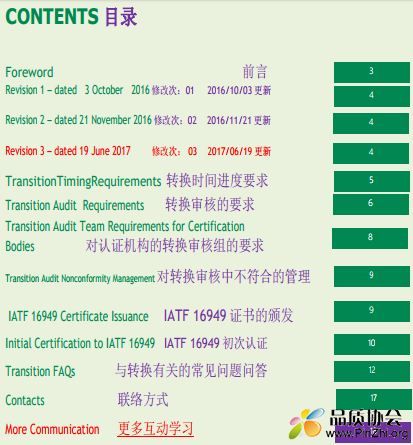 IATF16949转换战略及要求