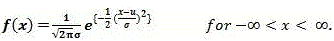 正态分布(Normal distribution)