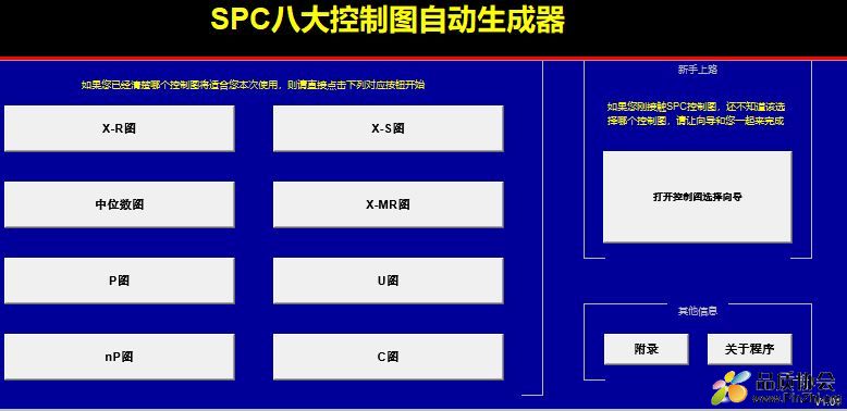 SPC八大控制图自动生成表：SPC八大控制图自动生成器