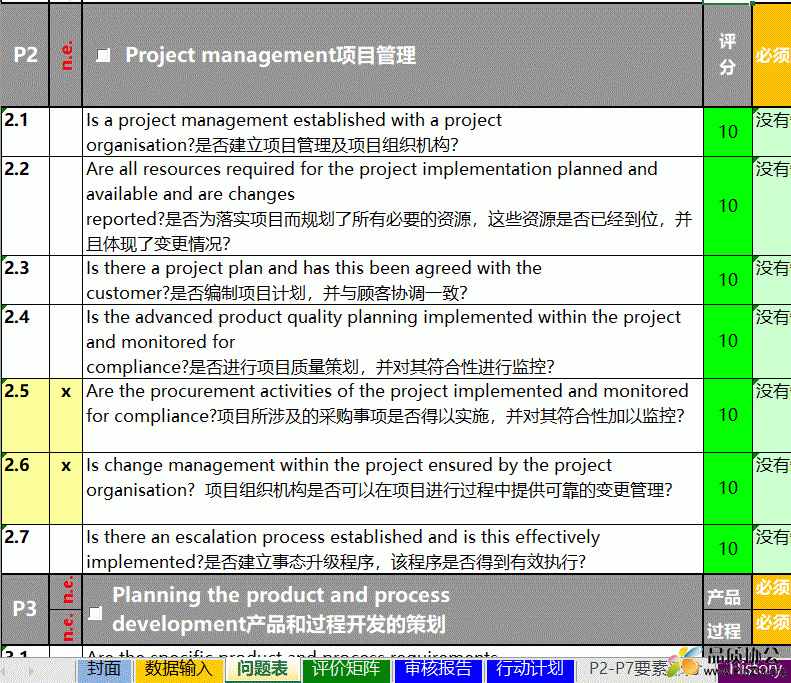 VDA6.3 2016过程审核-D类