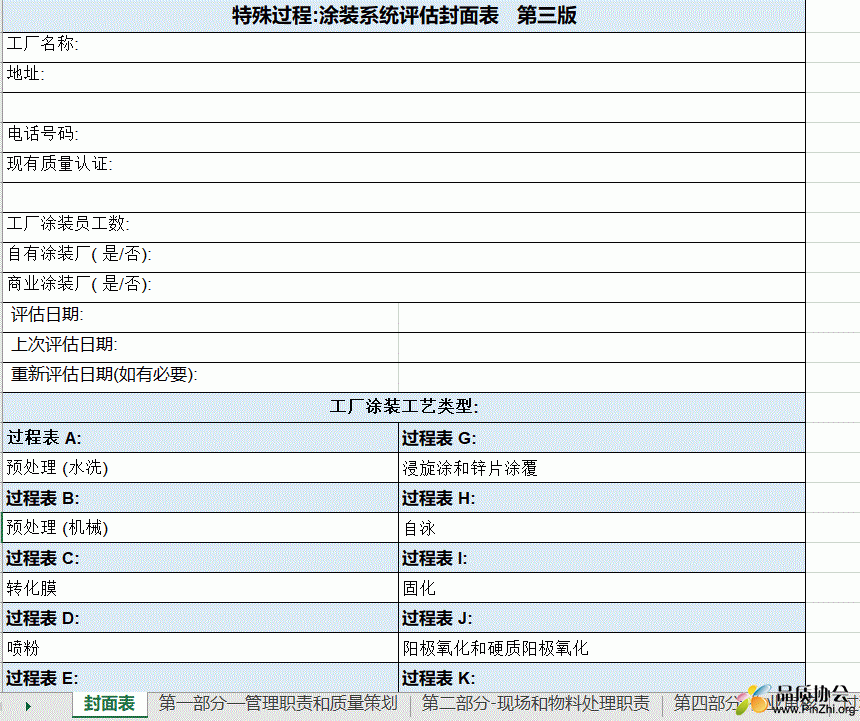 特殊过程：涂装系统评审CQI-12第三版