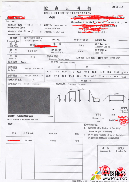 硬度报告