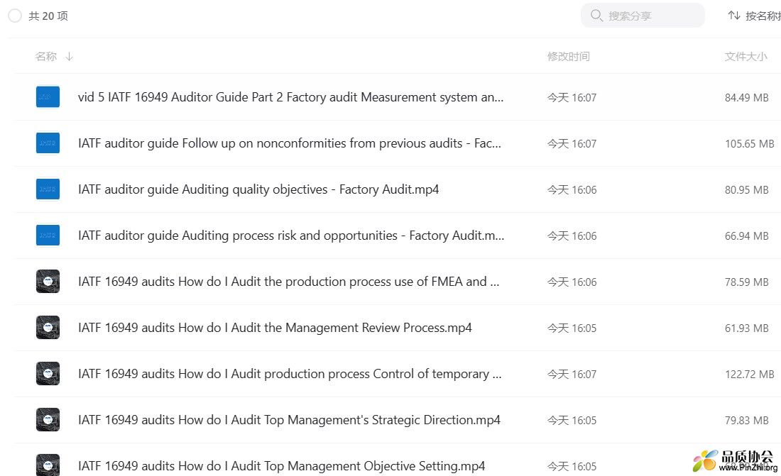 Examples of Auditor Competency for Core Tools