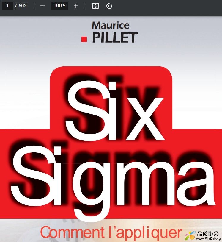 《Six Sigma Comment I appliquer》