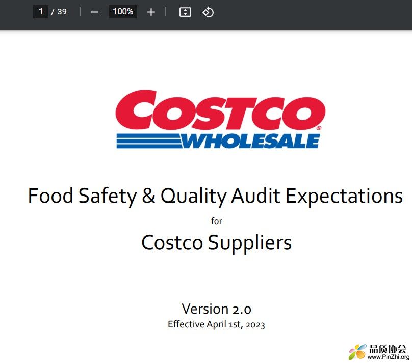 Food Safety & Quality Audit Expectations for Costco Suppliers