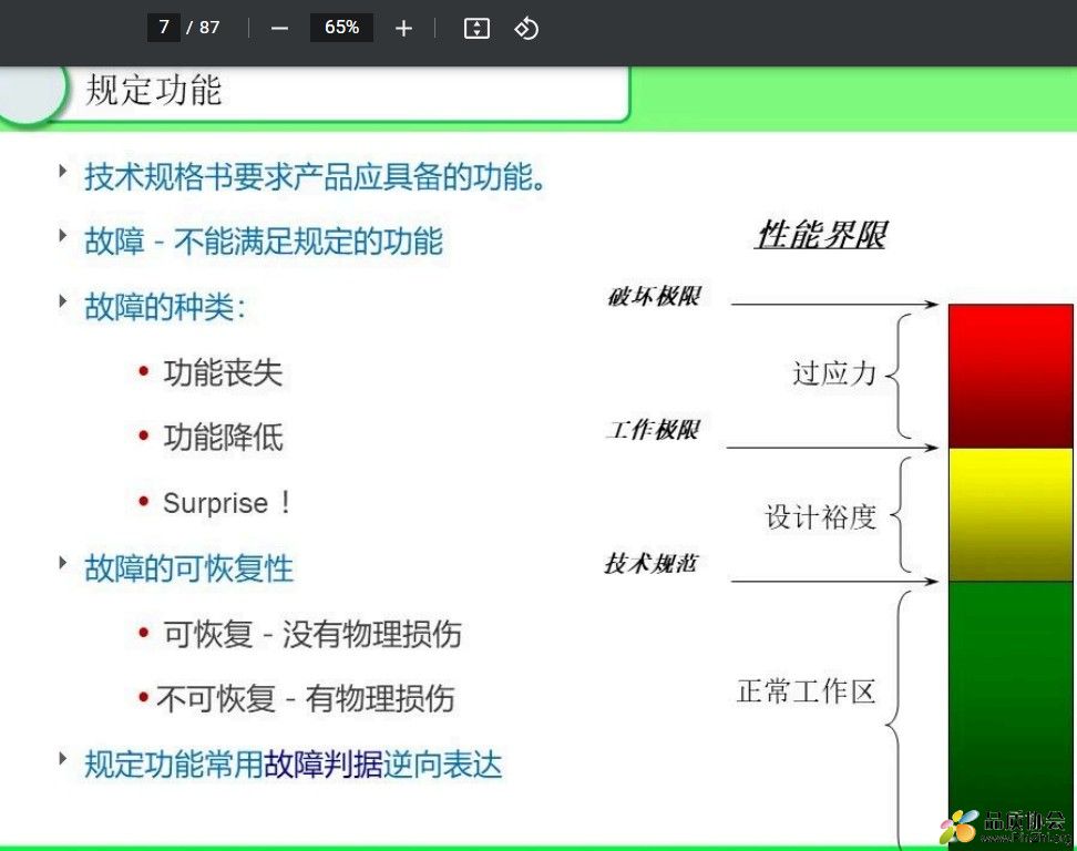 可靠性培训基础